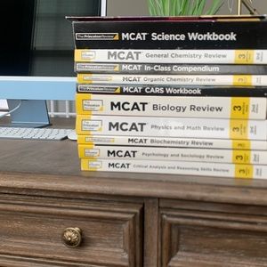 Princeton MCAT review books